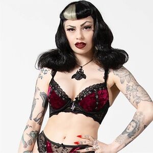 Killstar Sacred Spirit Bralet (Blood) NWT
